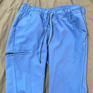 JAANUU XST ceil blue scrub pants
